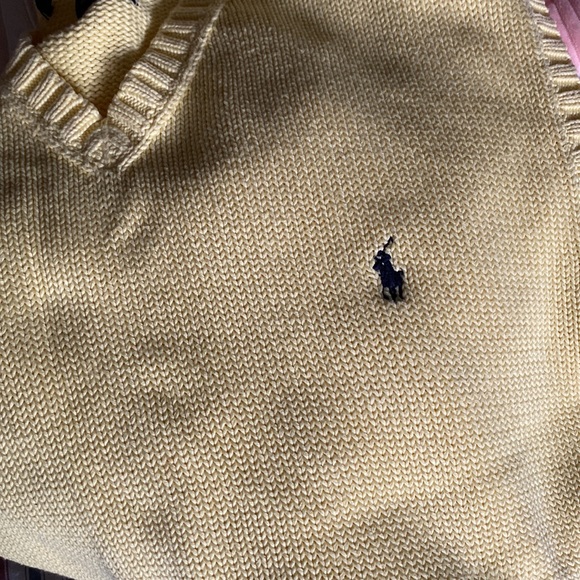 Polo Ralph Lauren V-neck Sweater Vest Cotton
Yellow XL - Picture 4 of 5